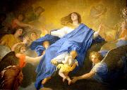 Charles le Brun L Assomption de la Vierge oil painting on canvas